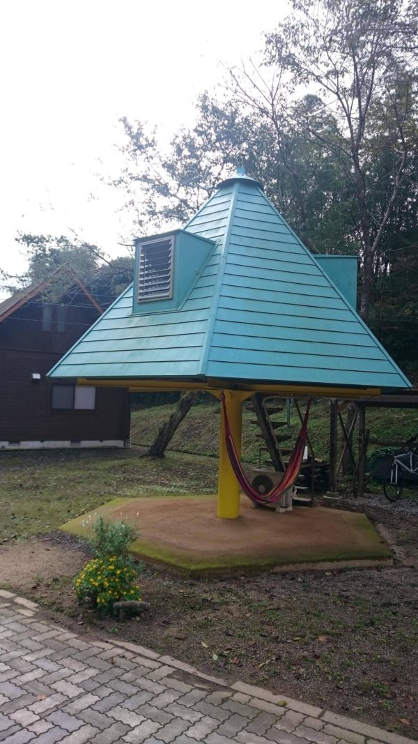 Micro Teepee Cabin Village in Japan