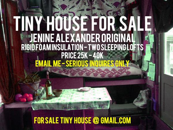 Jenine Alexander's Tiny House is For Sale