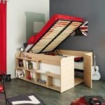 Top Beds with Flip Up Storage 001