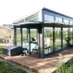 Transparent Tiny House on Waipara Valley in New Zealand Glass Walls Ceilings Floors 001