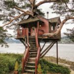 Treehouse at the Lodge in Loch Goil, Scotland