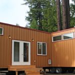 Two 22-Foot Tiny Houses on Wheels PERMANENTLY Joined Together to Make a Bigger Tiny Home – Built by Molecule Tiny Homes 001a