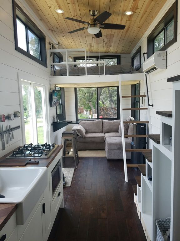 Two Waterfront Tiny Homes