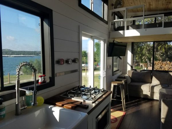 Two Waterfront Tiny Homes
