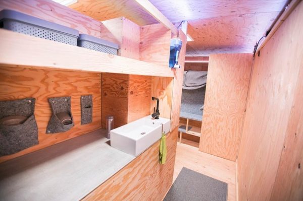 Urban Stealth Uhaul Conversion: Box Truck Tiny House For Sale!