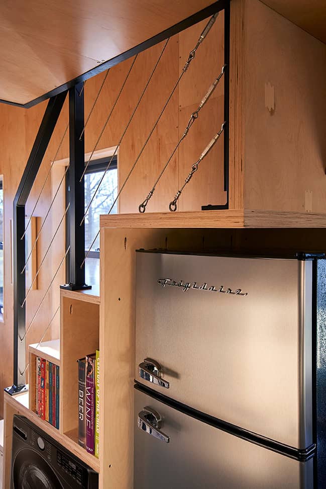 Modern Tiny House with Plywood Interior