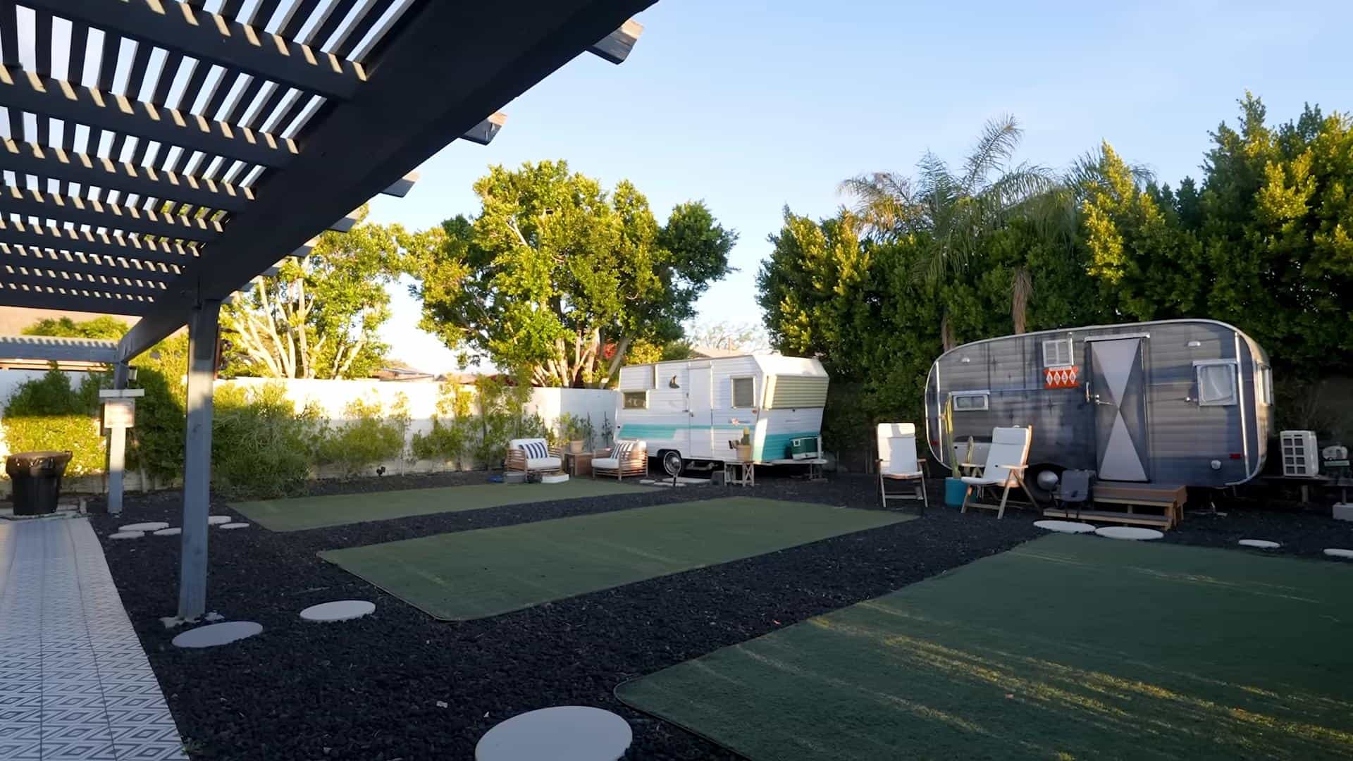 His & Hers Vintage Campers