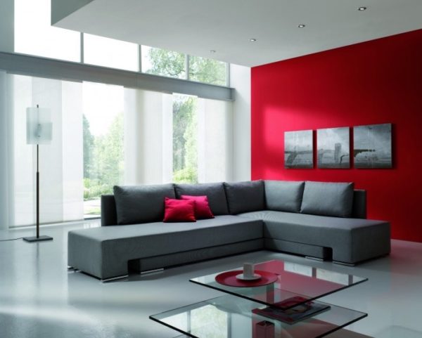 Vento Modern Sectional Sofa That Transforms Into Your Bed 001