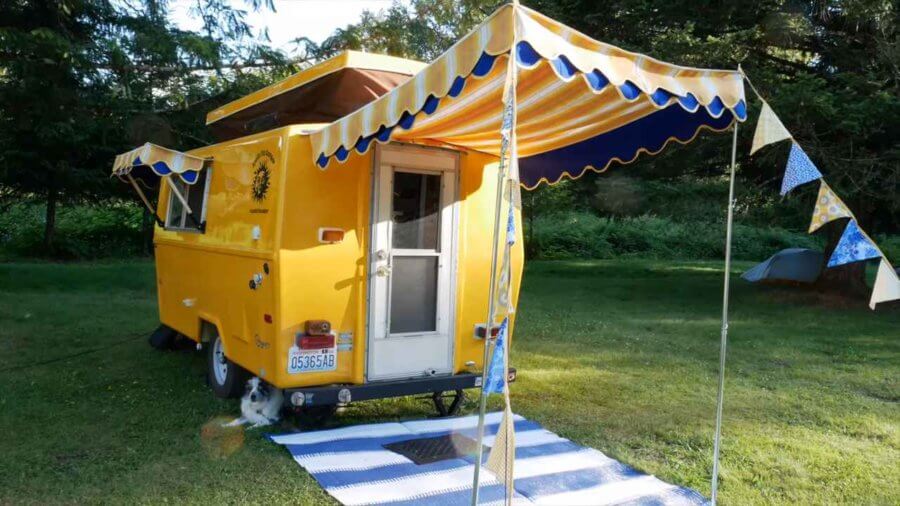 Vintage Camper Remodel 13