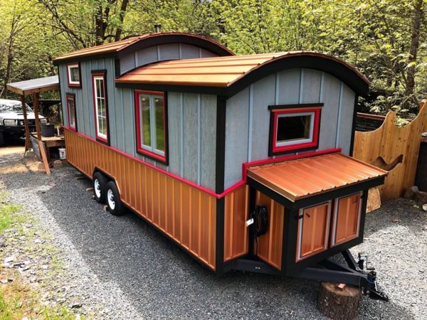 Whimsical Caravan Tiny House by Rogue Valley Tiny Home Construction 0027