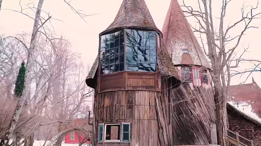 Whimsical Fairytale Silo Cottage Airbnb Tour via Levi Kelly YouTube 005