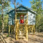Whippoorwill Treehouse on Stilts Hot Springs via Susan-Airbnb 001
