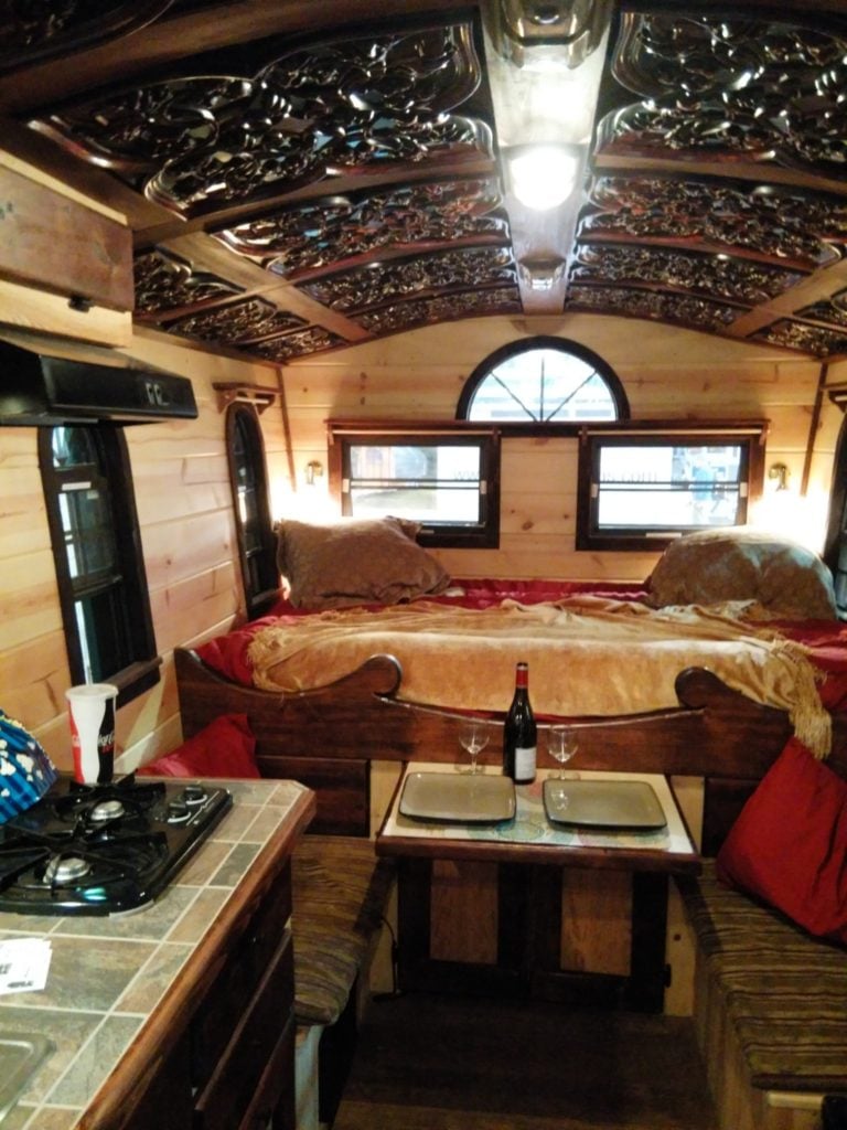 A tiny home by Woolywagons