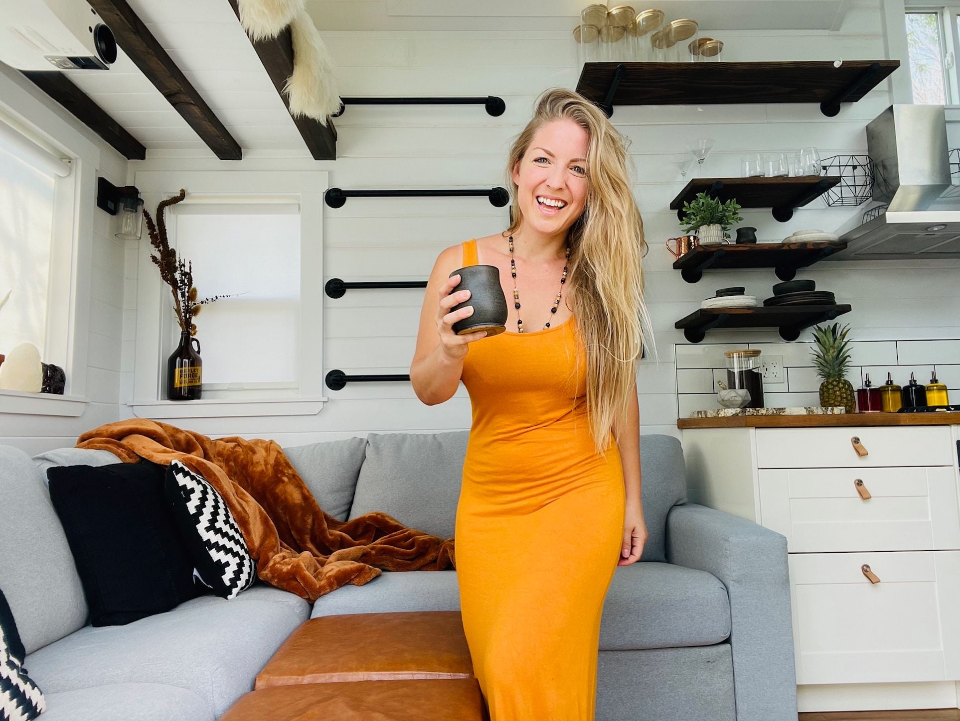 Writer Living Debt-Free in Her Tiny Home