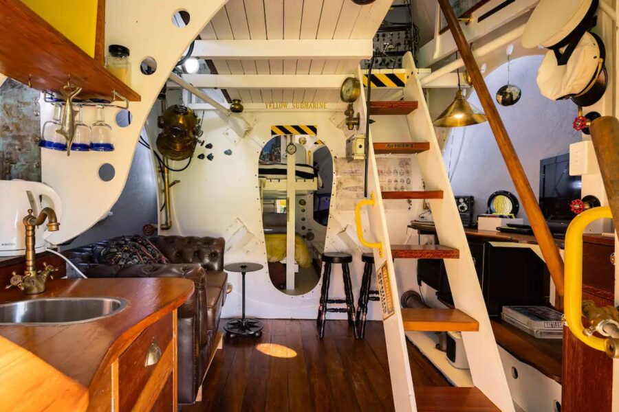 You Can Stay in a Tiny Yellow Submarine 4