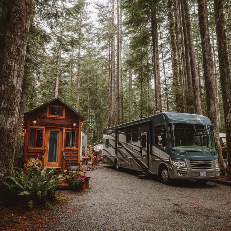 alexpino_an_RV_parked_next_to_a_tiny_house_at_a_campground_–_8474bf60-75fd-43c0-8e3f-9781e494829a_3