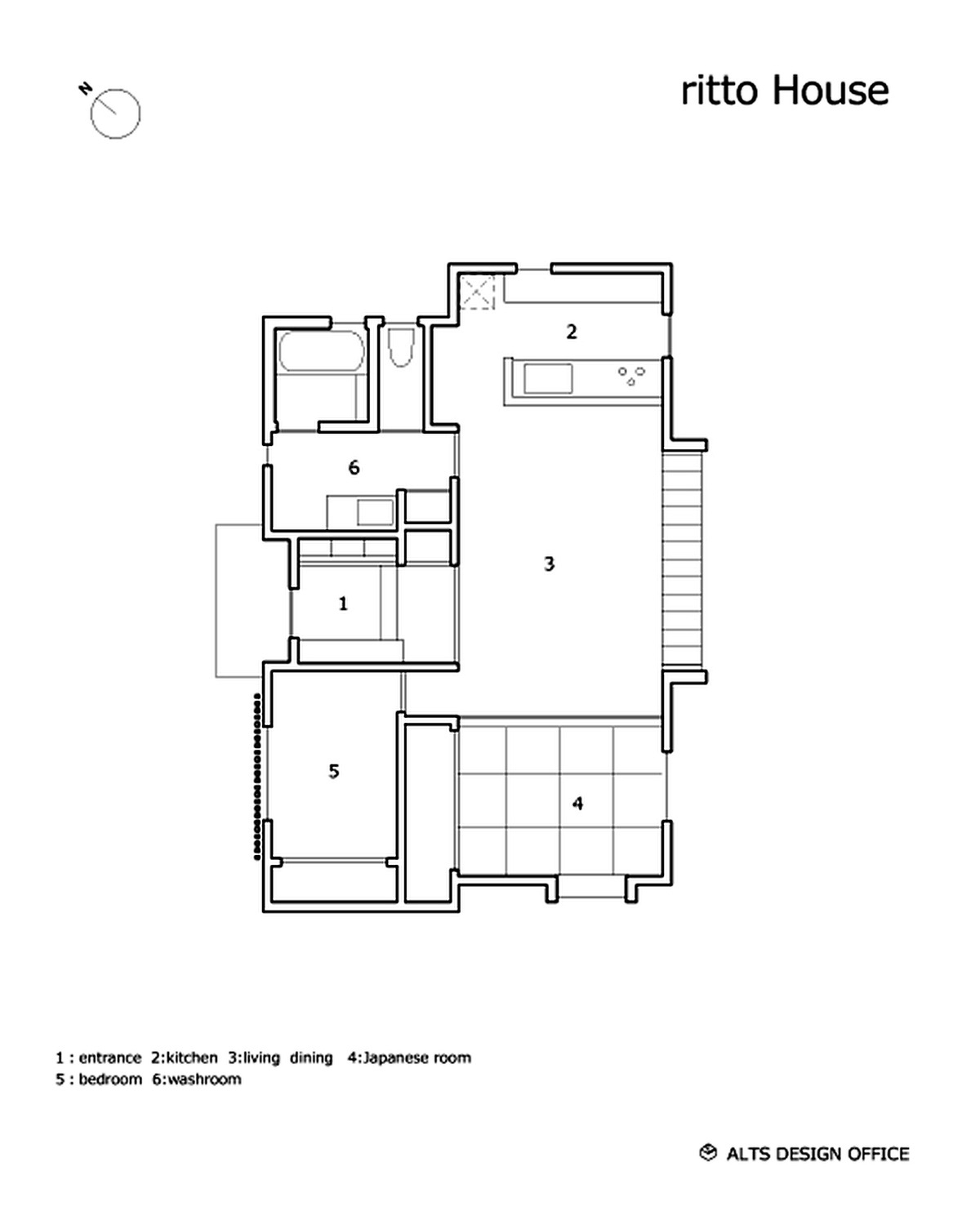 Minimalist 778 Sq. Ft. Japanese Family Small House