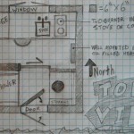 Anthony's 8x8 Tiny House Design Floor Plan