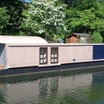 Solar Powered Bauhaus Barge Boathouse is Self Sufficient and Carbon Neutral