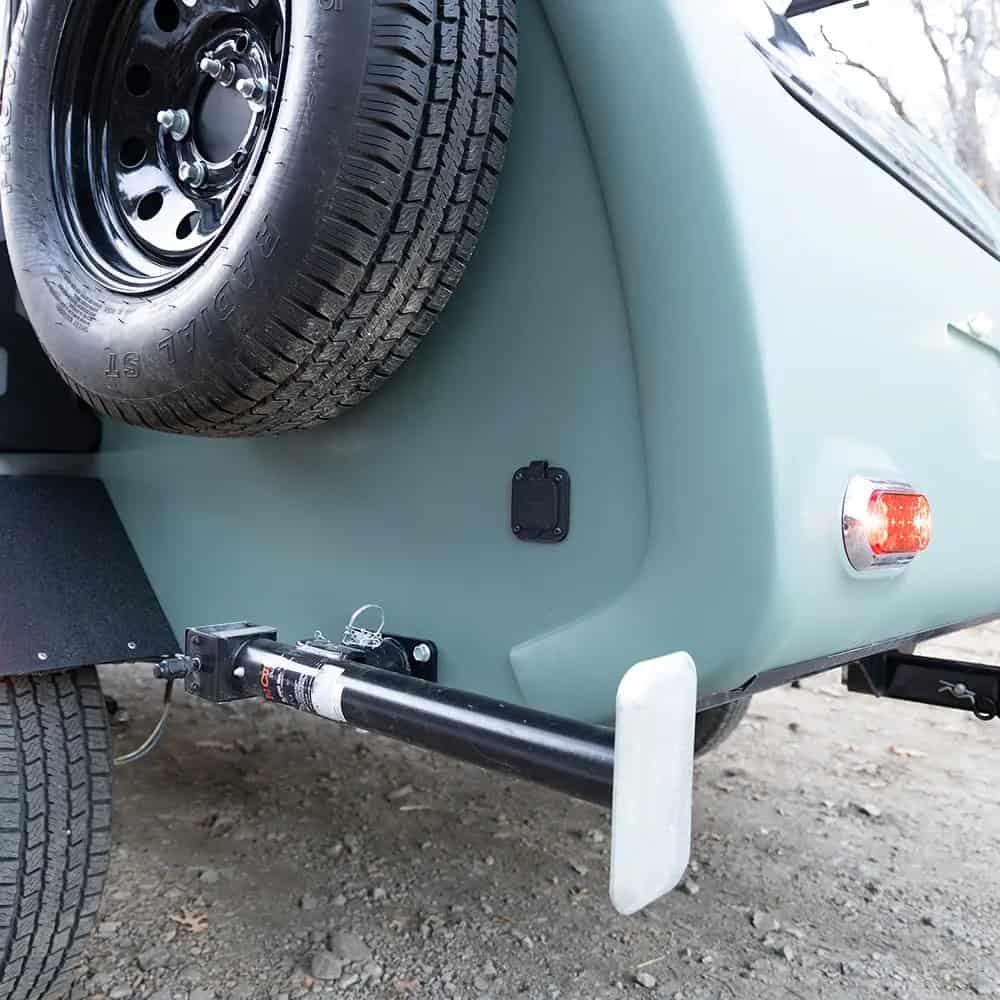 Bean Stock exterior side jack and hardware detail