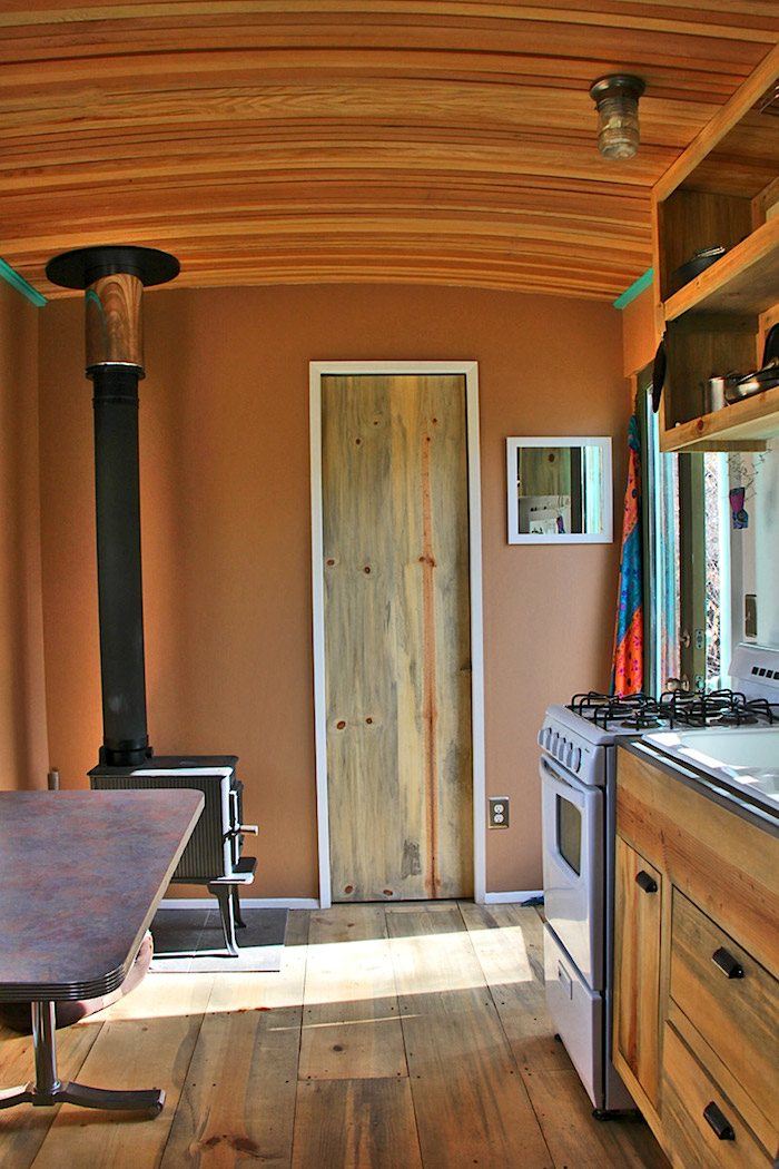 Ben's Shopdog Steely Cottage Off-Grid Solar Tiny House on Wheels