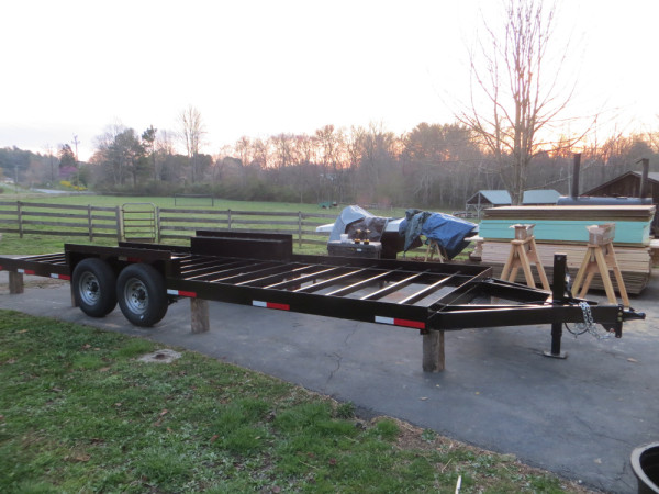 The Trailer to Build a Tiny House On