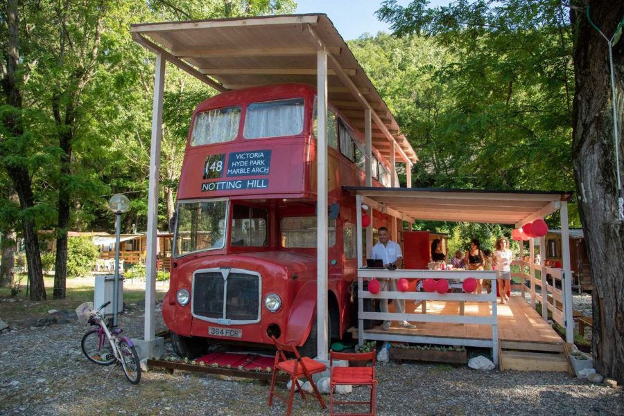 Double-Decker London Bus Turned Summer Home in...Italy!