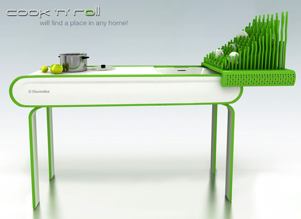 Cook 'n Roll Concept Kitchen Table