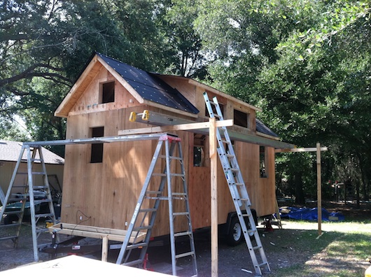 Dan's Tiny House on a Trailer Project Part 2