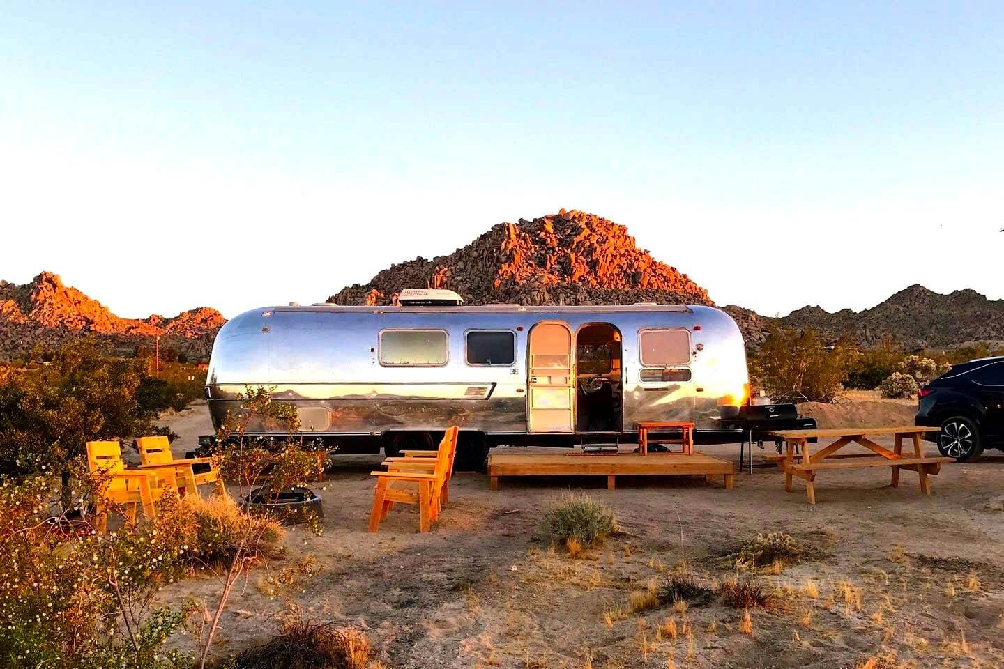 Joshua Tree Airstream Glamping Experience