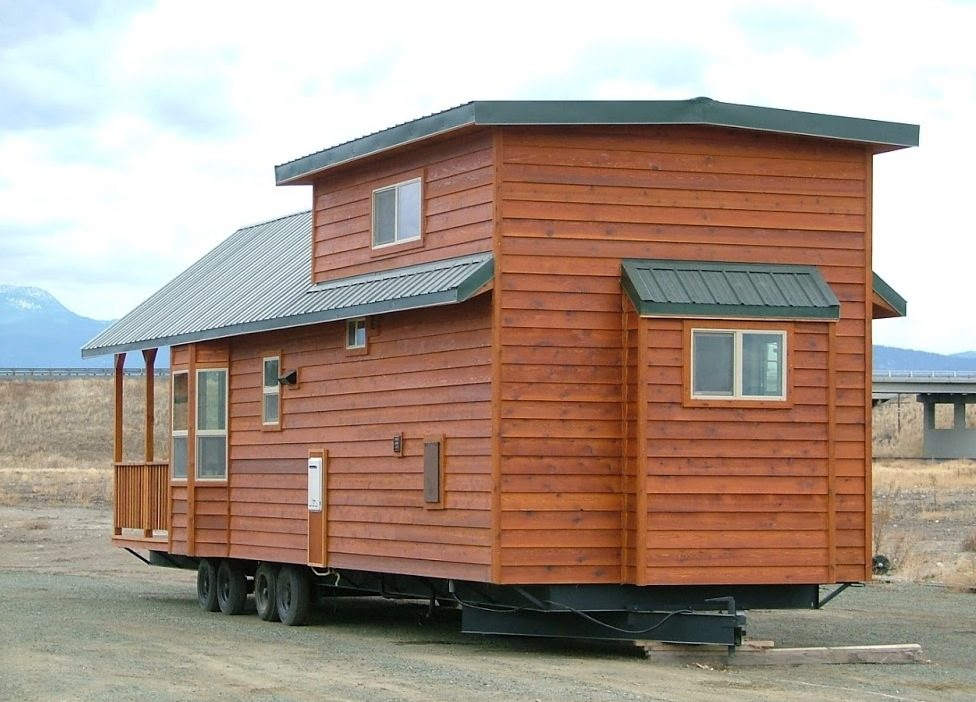 Spacious Park Model Tiny Cabin on Wheels by RPC
