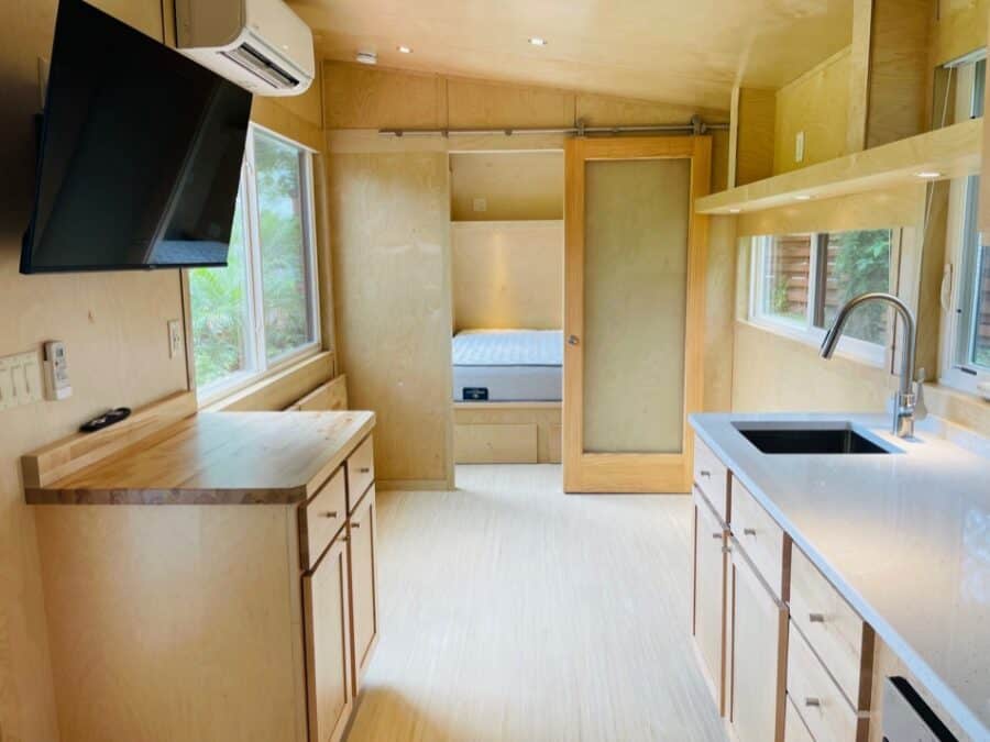 eBoho XLS Plus Tiny House at Escape Tampa Bay Village at the Oaks