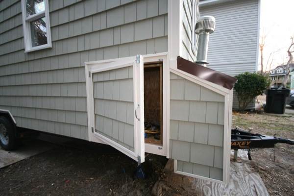 Exterior Storage On The Side Of The House