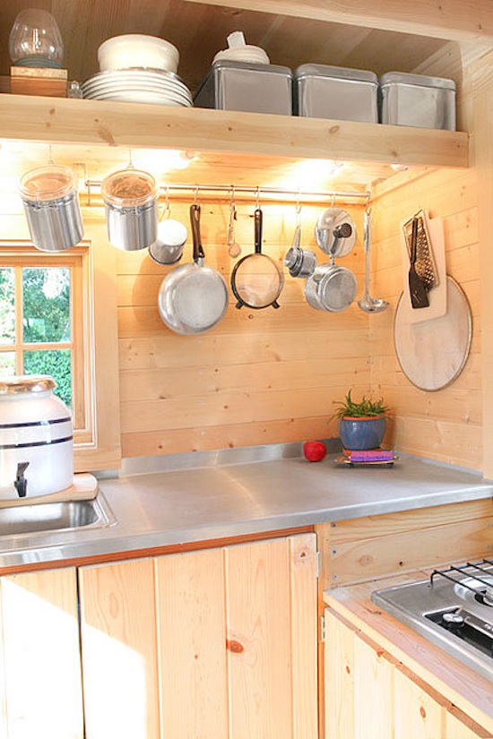 Tiny House Kitchen -- The Epu -- Tumbleweed Houses