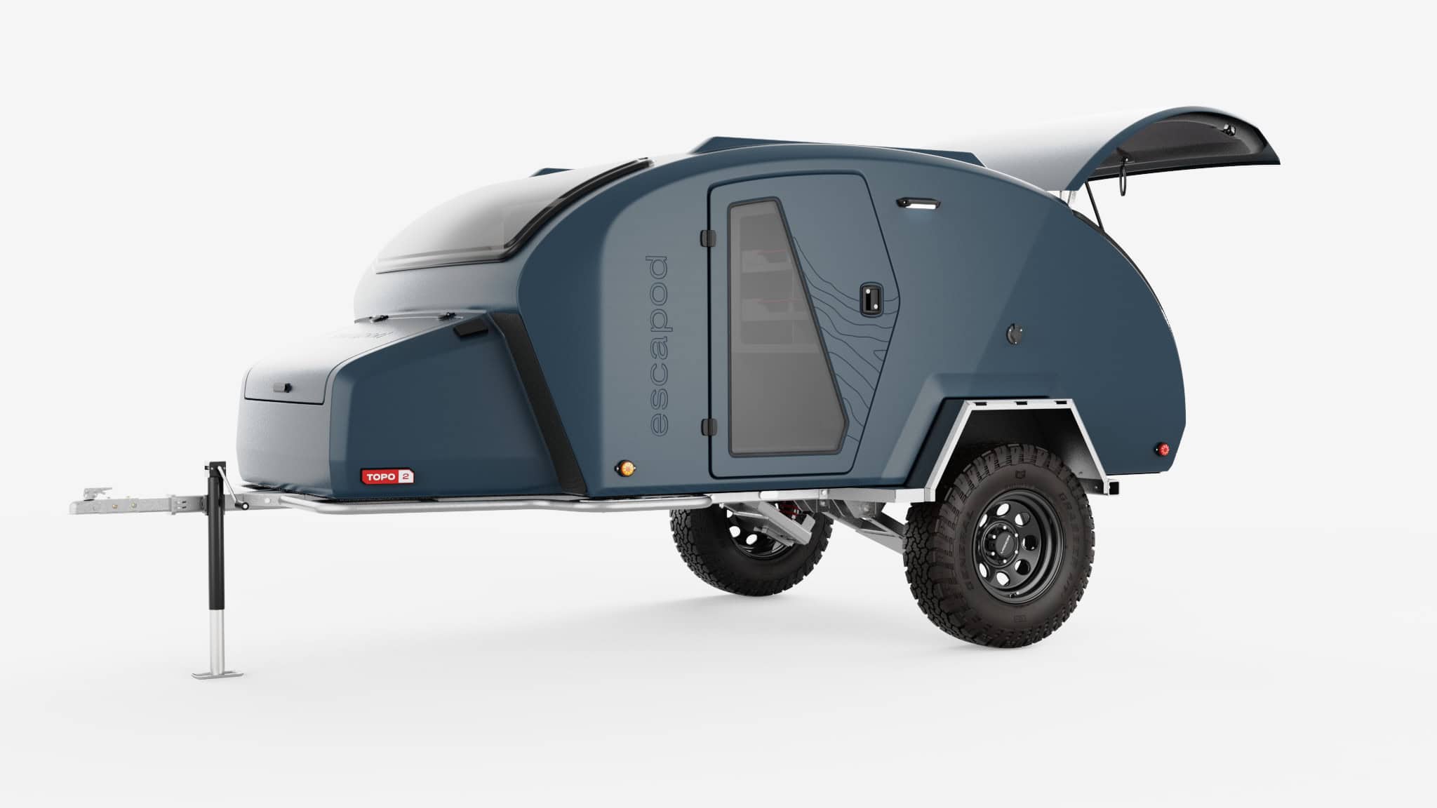 Escapod TOPO2 Nomad exterior gallery angle
