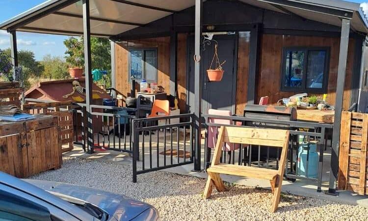 expandable prefab home klirou cyprus veranda