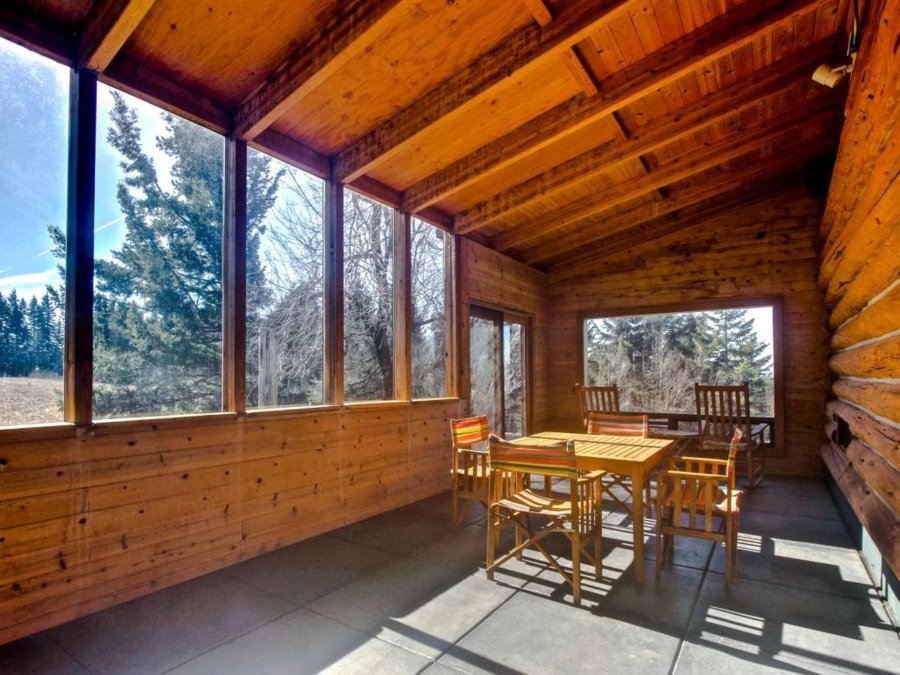 Humble Log Cabin With Magical Views