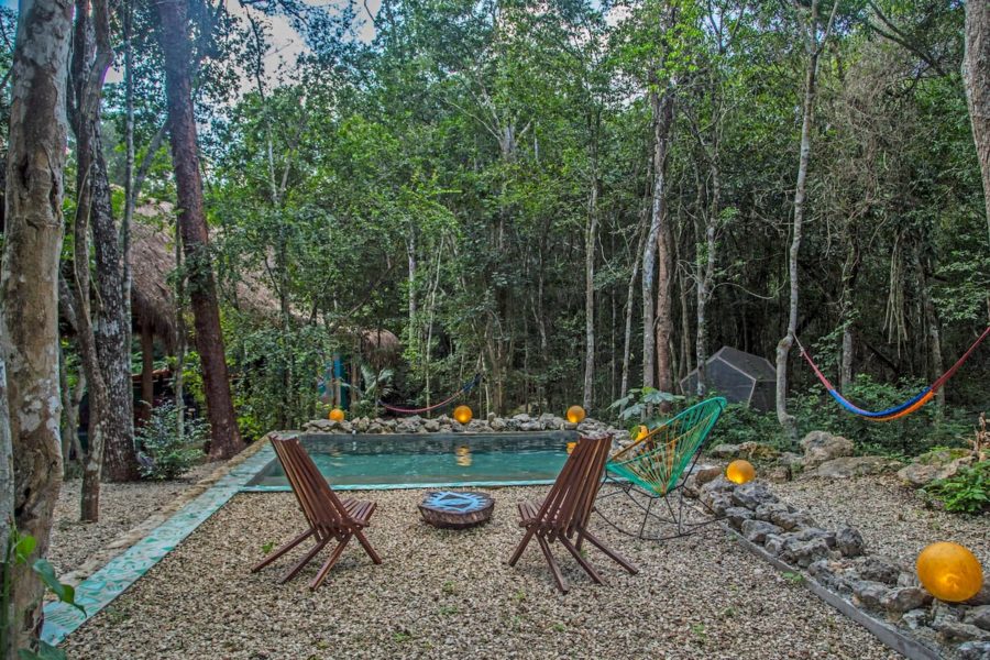 Mayan Coba Hut in Tulum Jungle 4