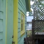 Garage conversion to studio tiny house living