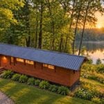 GLASS HOUSE Lot 25 Exterior – Canoe Bay Village