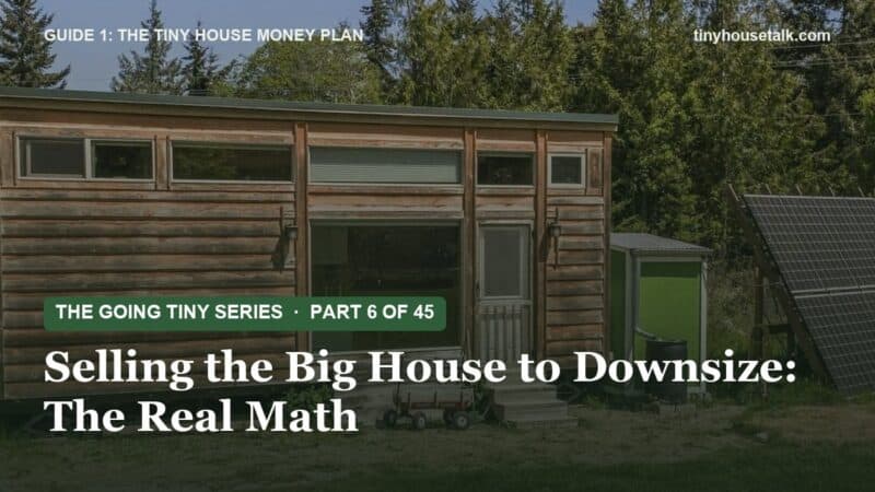 Selling the Big House to Downsize: The Real Math