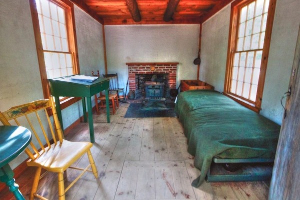 Henry David Thoreau's Tiny Cabin in the Woods