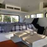 Off-Grid Cozy Short Bus Conversion For Sale  9