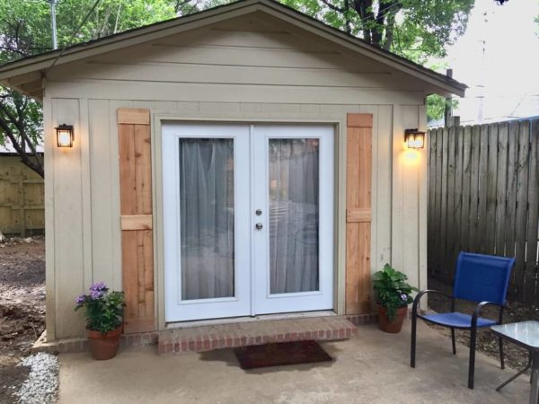 Garage Converted into 320 Sq. Ft. Backyard Cottage!