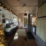 Travel Nurse, Student/SAHM and 2 Kids in Their Renovated 5th Wheel 8