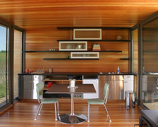 Small Prefab House's Kitchen -- The weeHouse