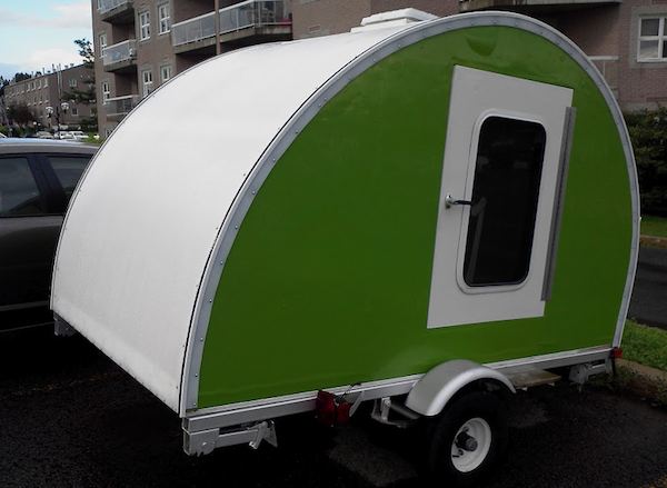 Jean-Rene's Micro Camper Teardrop Trailer Project and How to Build Your Own