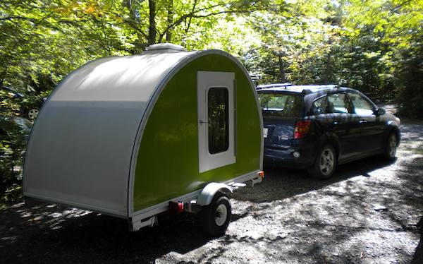 Jean-Rene's Micro Camper Teardrop Trailer Project and How to Build Your Own