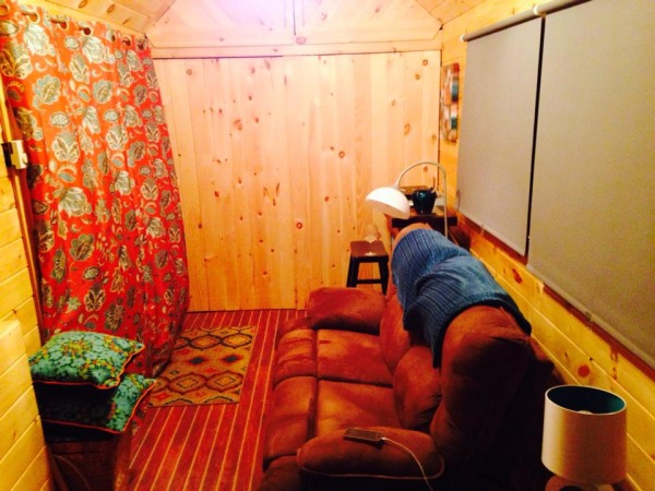 Couple Living Simply in 200 Sq. Ft. Tiny House Built for $15k