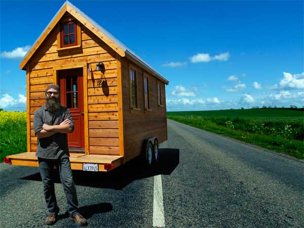 JT's Tumbleweed Tiny House on the Road